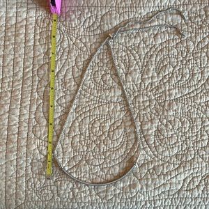 Kendra Scott Silver with a Little Sparkle Adjustable Necklace